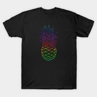Rainbow Pineapple T-Shirt